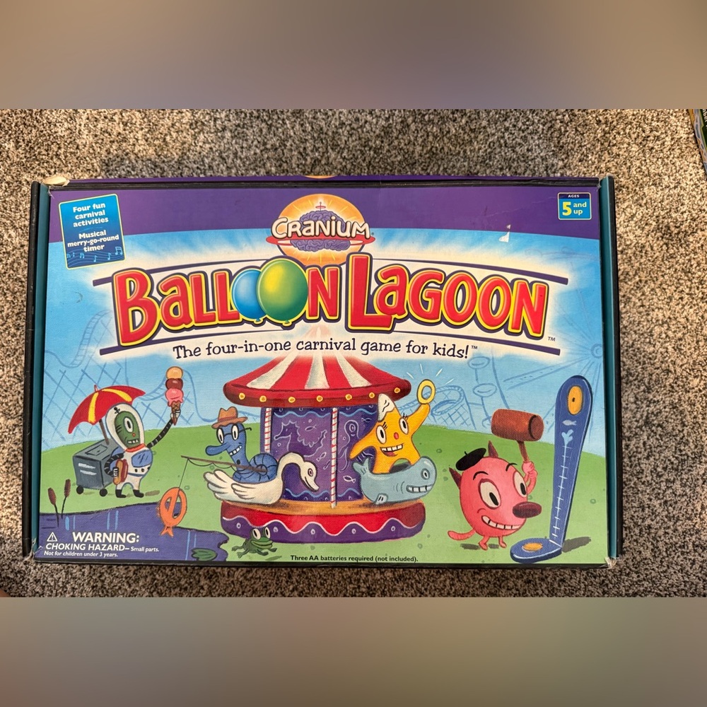 Cranium Balloon Lagoon board game